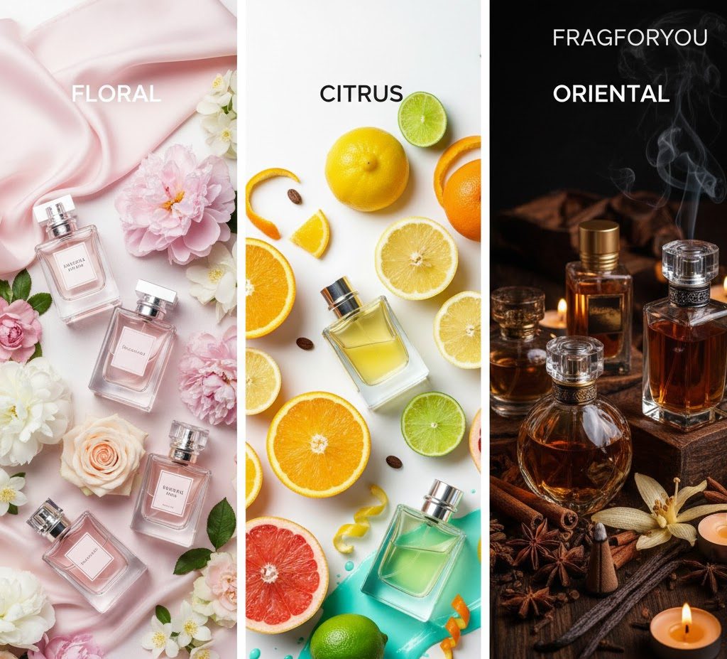 floral vs citrus vs oriental perfumes – which suits you featured image