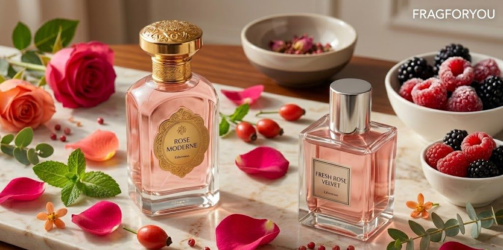 best rose perfumes that don’t smell old fashioned featured image