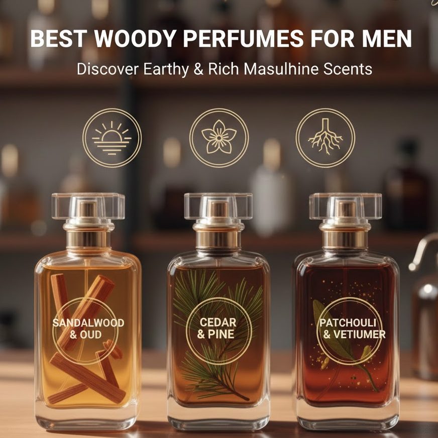 Best Woody Perfumes for Men in 2026 best woody perfumes for men featured image