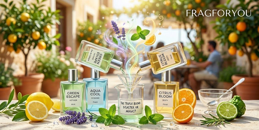mixing 3 perfumes together – disaster or magic